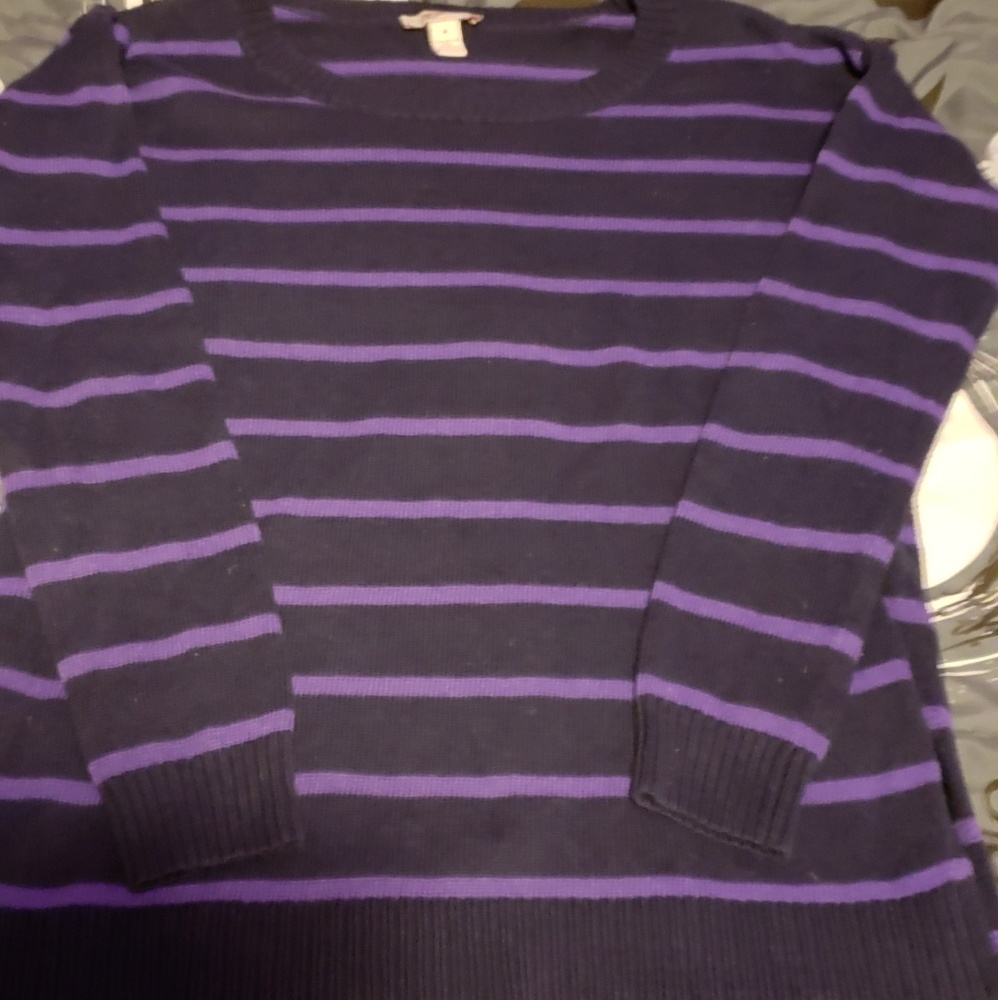 Purple sweater